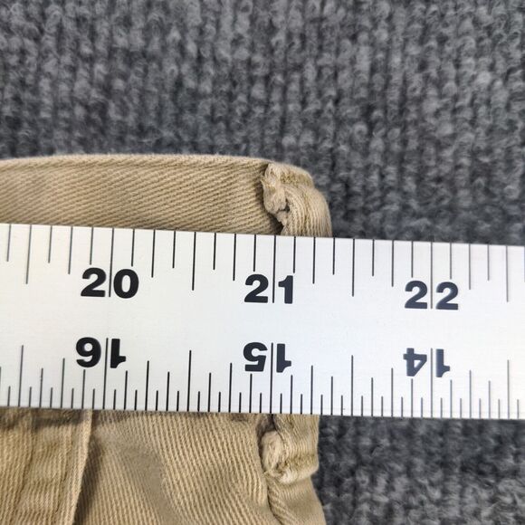 Dockers Men's Chino Shorts Tan Size 42 Cotton Blend Slash Pockets - Picture 9 of 14